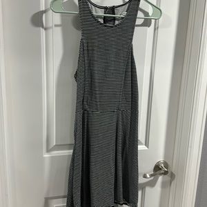 American Eagle Halter Dress with Cutout Back
